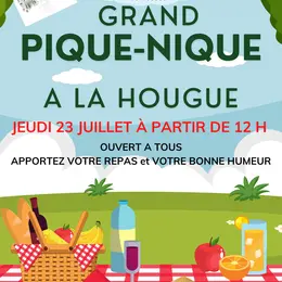 Grand pique nique à la Hougue