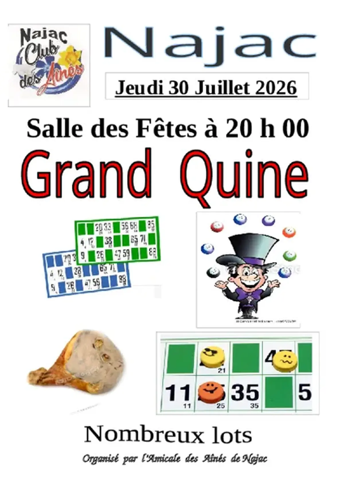 Grand Quine de l'Amicale des Aînés