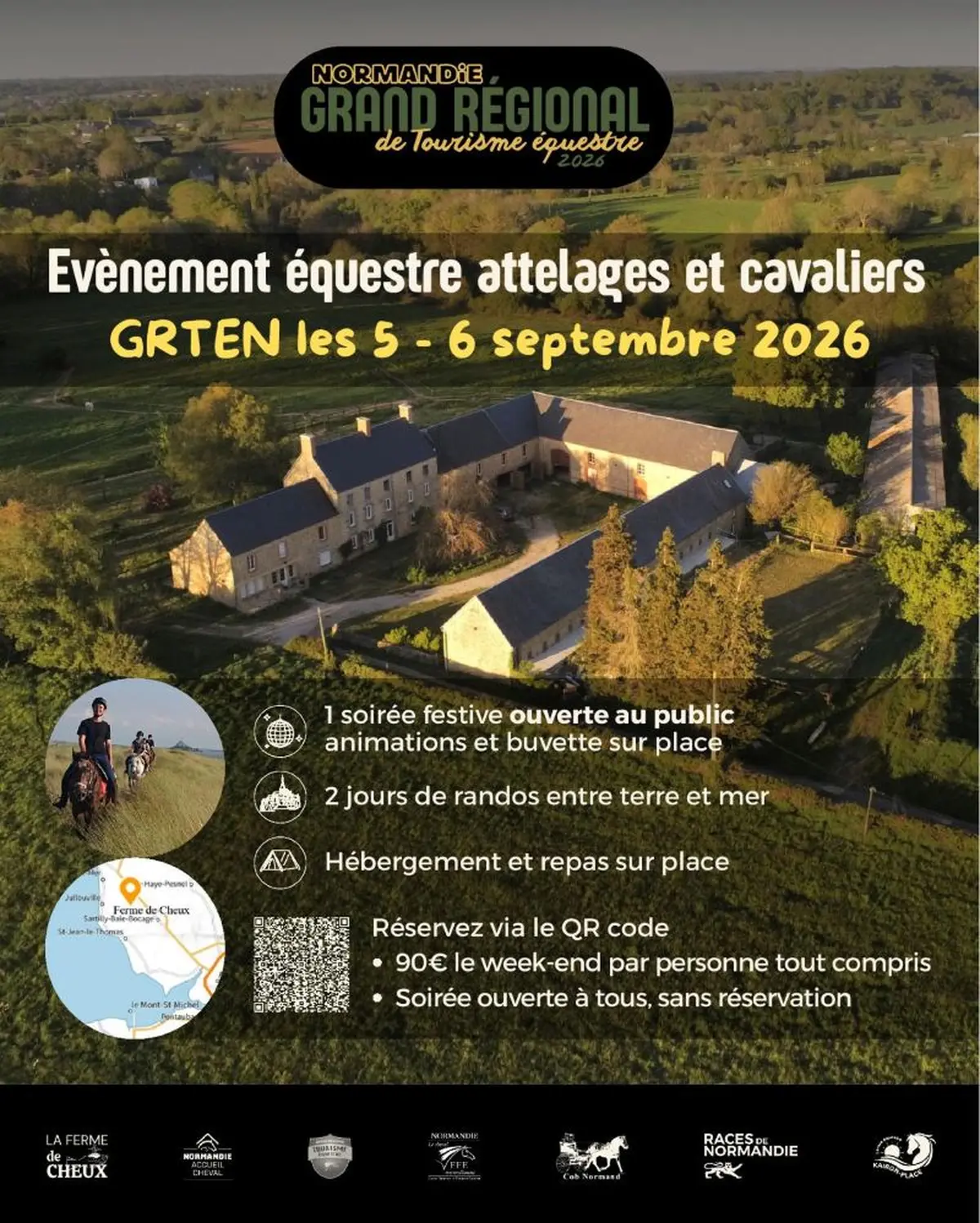 Grand rassemblement de tourisme équestre de Normandie