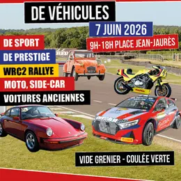 Grand rassemblement de véhicules à Naintré