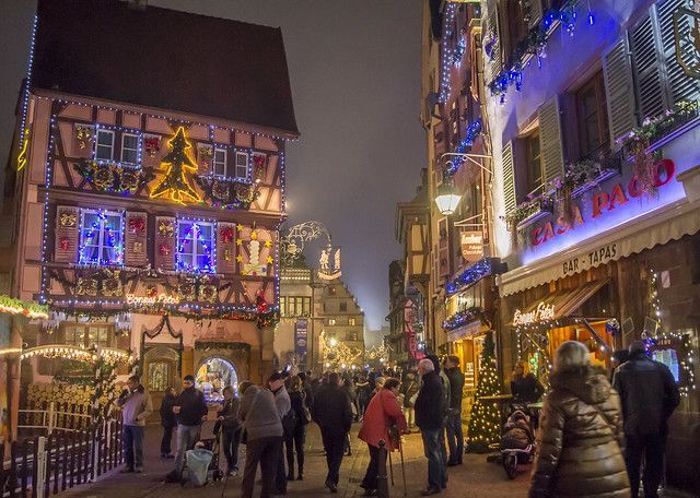 La Grand Rue de Colmar est la plus représentative de l\'ambiance magique de Noël