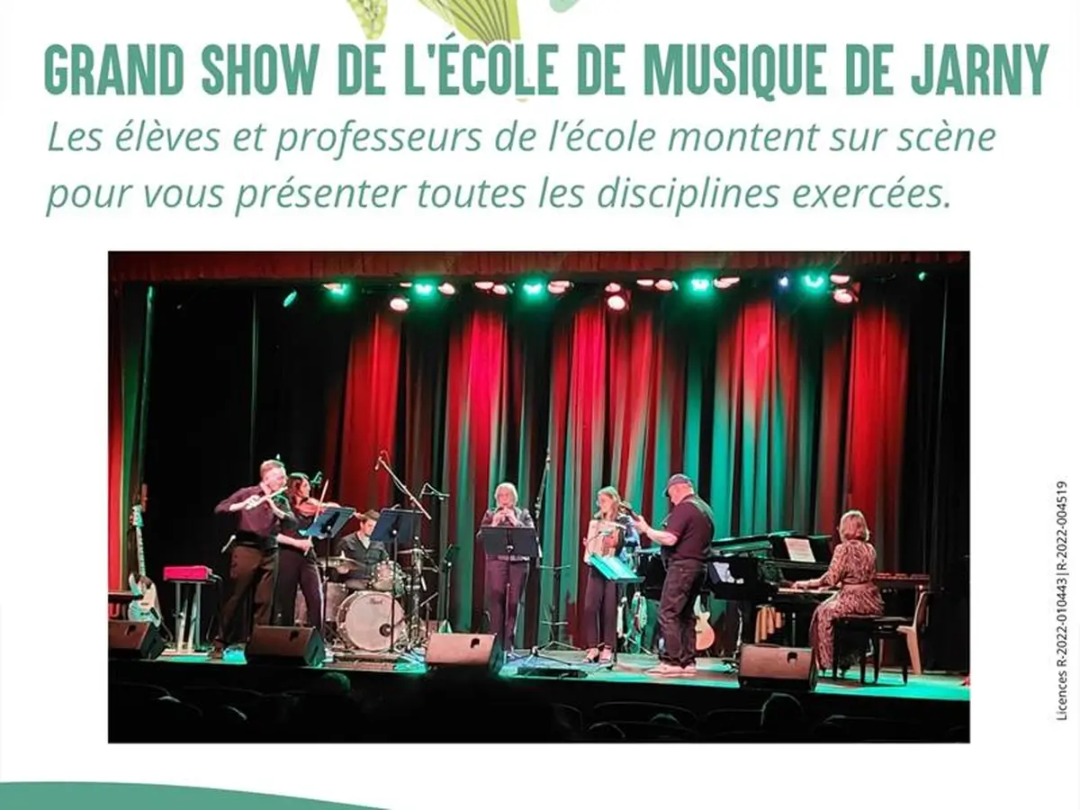 Grand show de l'école de musique de Jarny