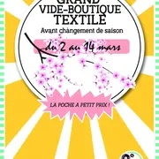 Grand vide boutique textile