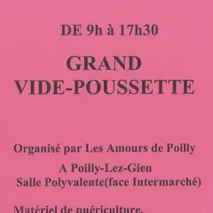 Grand vide-poussette