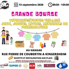 Grande bourse aux vêtements, jeux et jouets