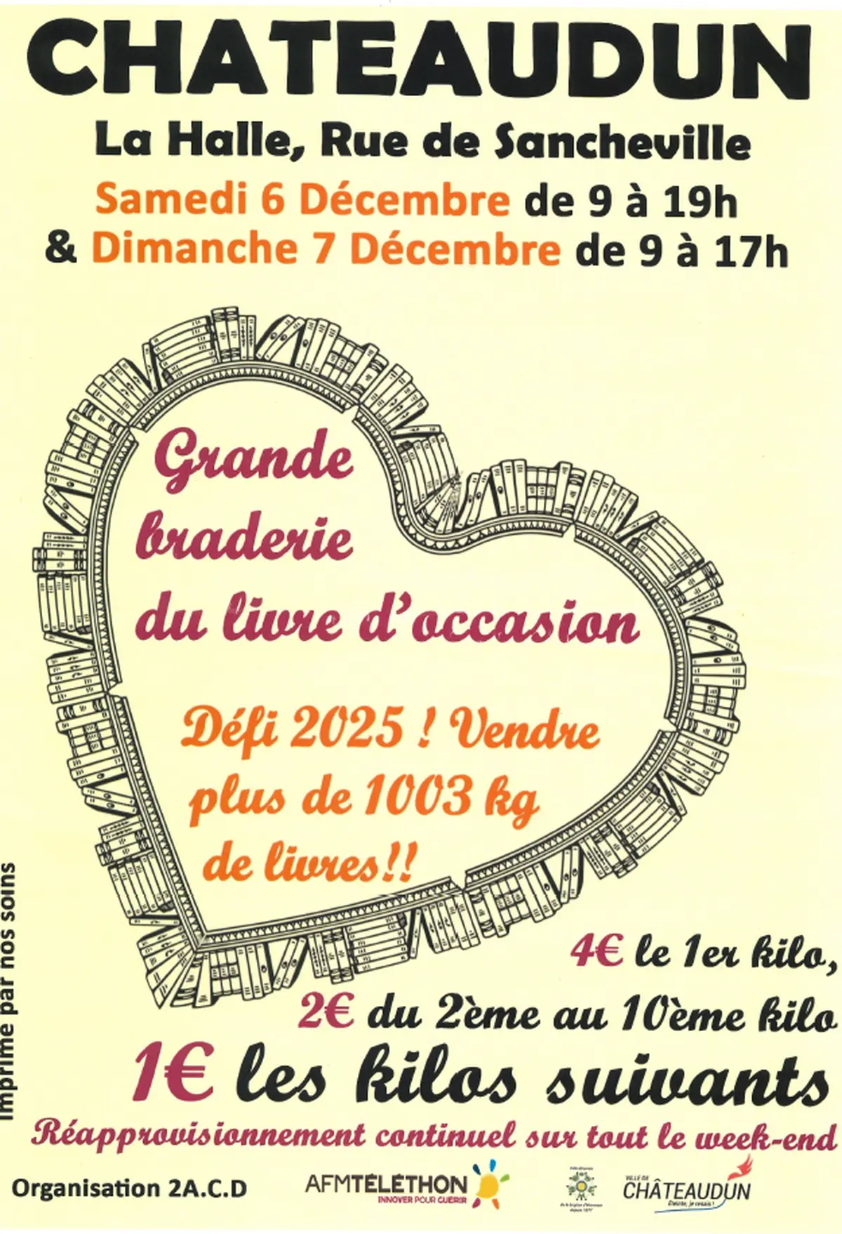Grande braderie du livre d'occasion