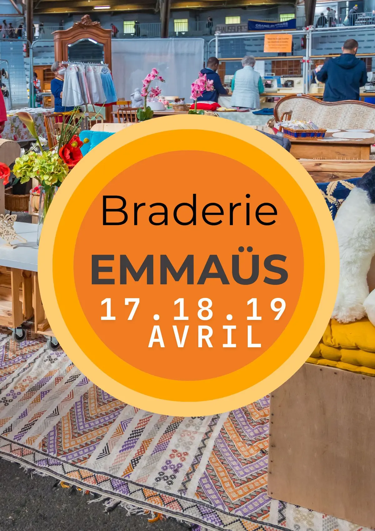 Grande Braderie Emmaüs à Poitiers