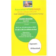 Grande braderie et exposition de l’Association Afrikeuskadi