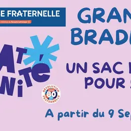 Grande braderie Fraternité
