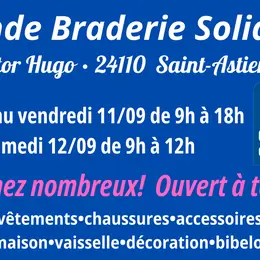 Grande Braderie Solidaire