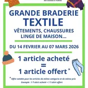 Grande Braderie Textile à la recyclerie de St Geniez d'Olt
