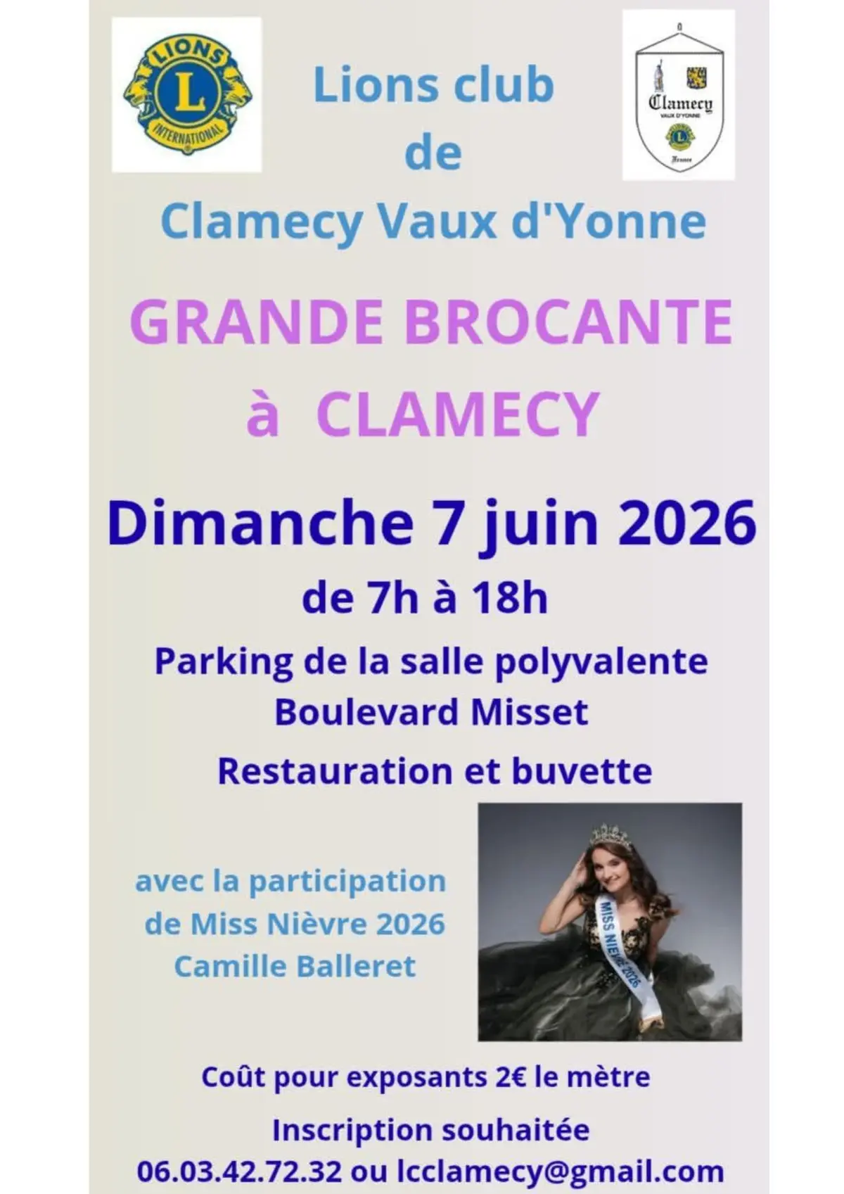 Grande Brocante à Clamecy