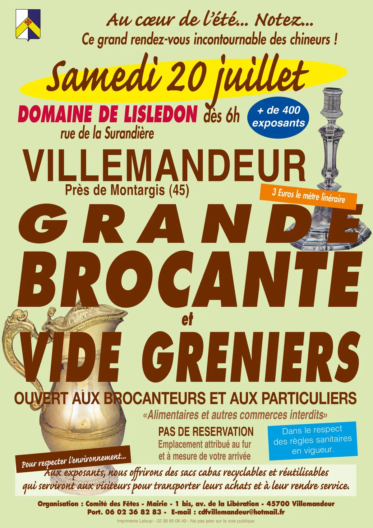 Grande brocante et vide greniers