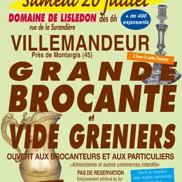 Grande brocante et vide greniers