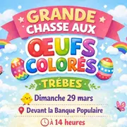Grande Chasse Aux Oeufs Colorés