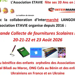 Grande collecte de fournitures scolaire