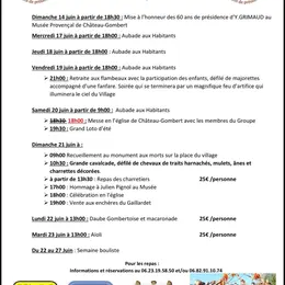 Grande fête annuelle de la Saint Eloi