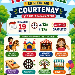 Grande fête familiale de plein air