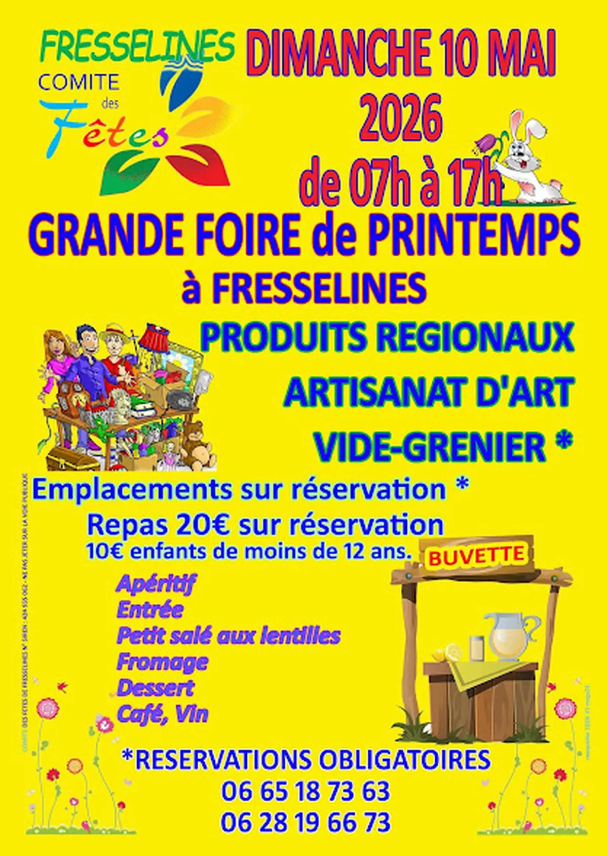 Grande foire de printemps - Brocante