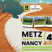 Grande marche lorraine : Metz - Montauville - Nancy