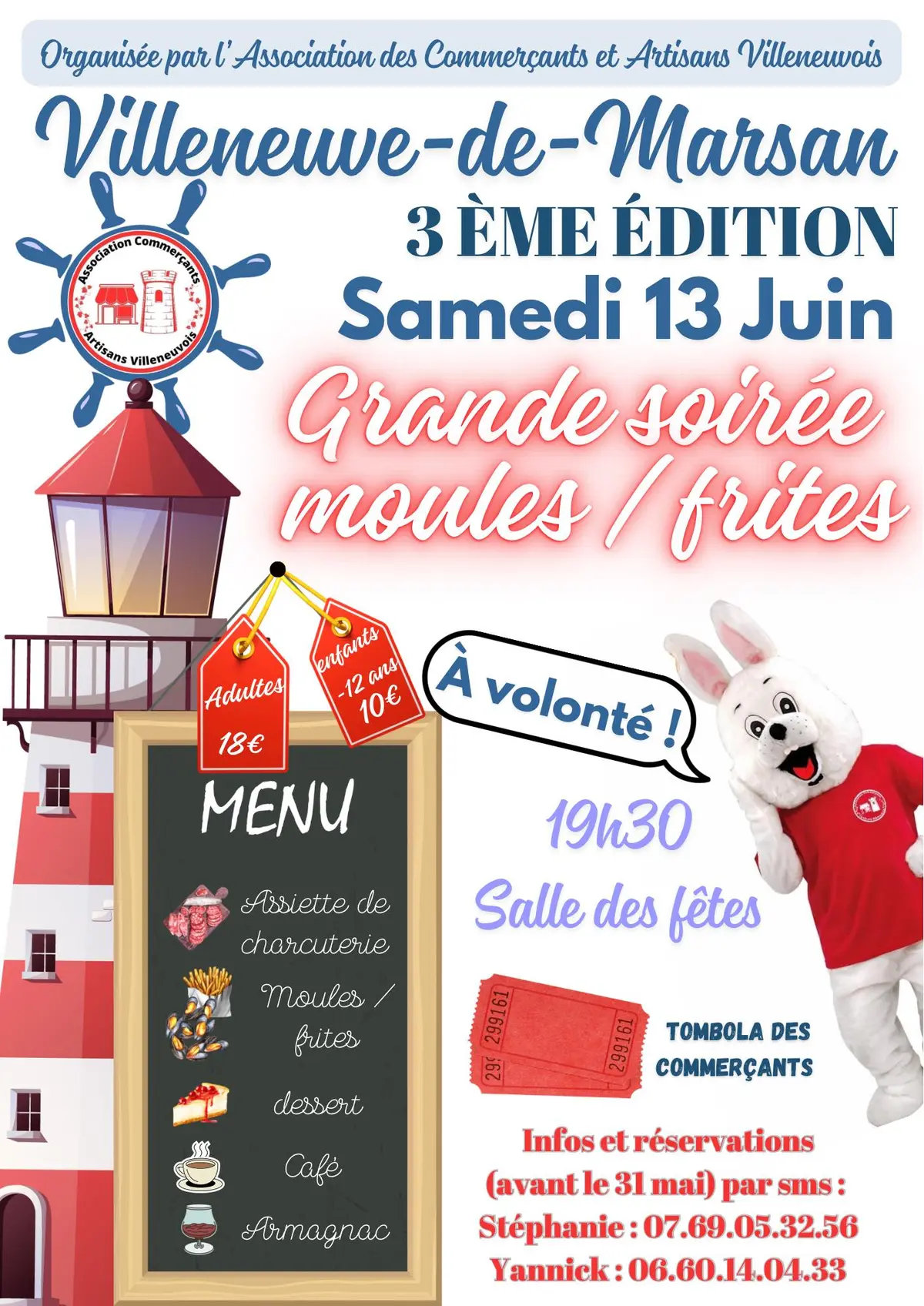 Grande soirée Moules Frites