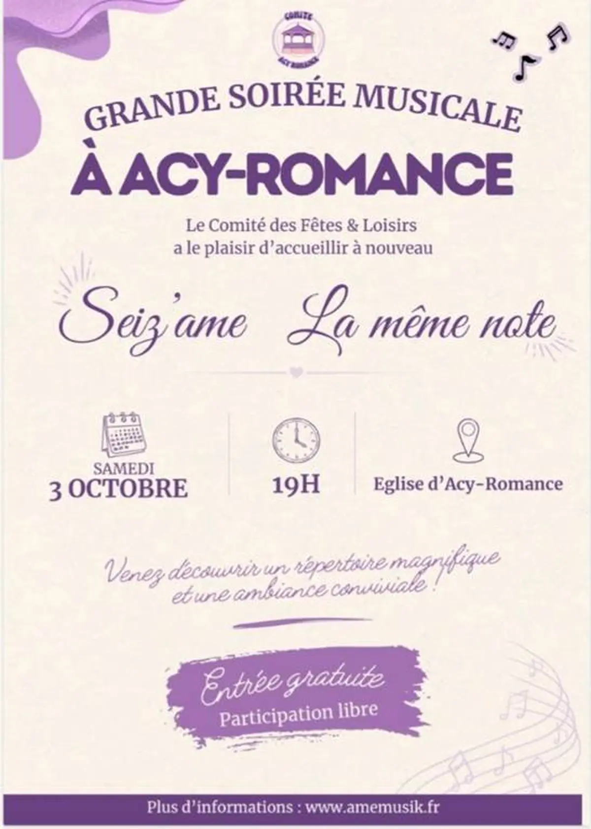 Grande soirée musicale