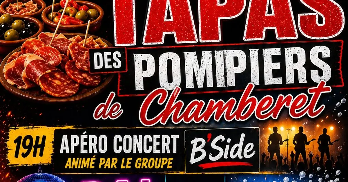 Grande soirée tapas des pompiers