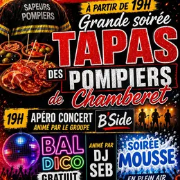 Grande soirée tapas des pompiers