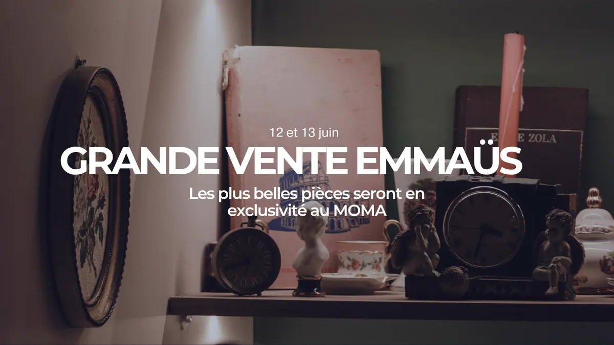 Grande vente vintage avec emmäus