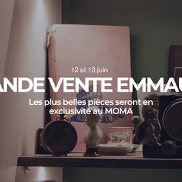 Grande vente vintage avec emmäus