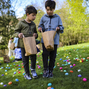 Grandes chasses aux œufs de Pâques au Jardin d'Acclimatation
