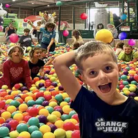 Les enfants s'éclatent à la Grange aux jeux ! DR