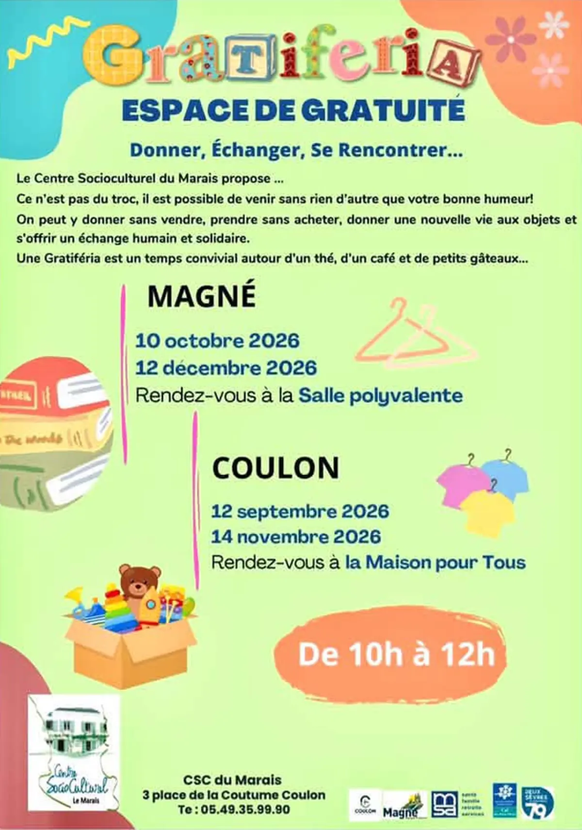 Gratiferia à Coulon