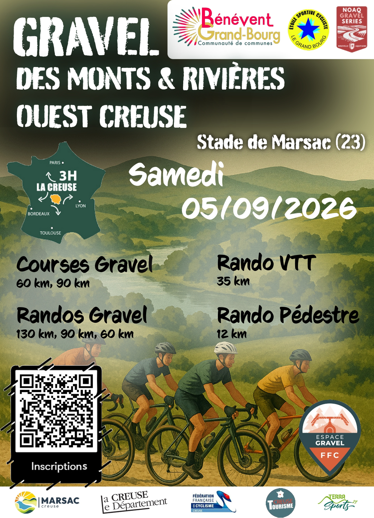 Gravel des Monts & Rivières Ouest Creuse