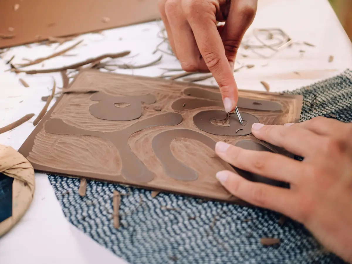 Gravure sur lino avec Franck Pelissier