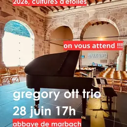 Gregory Ott en concert à l'Abbaye de Marbach : piano jazz entre voyage et émotion