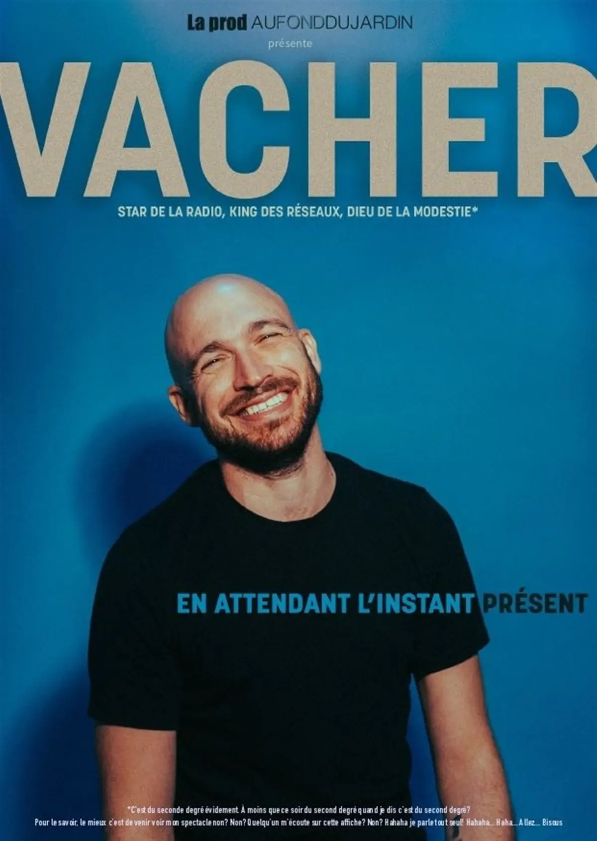 Grégory Vacher dans En attendant l'instant présent