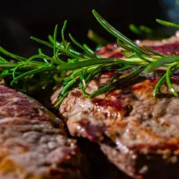 Grillades steak de cerf