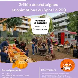 Grillées de châtaignes au SPOT