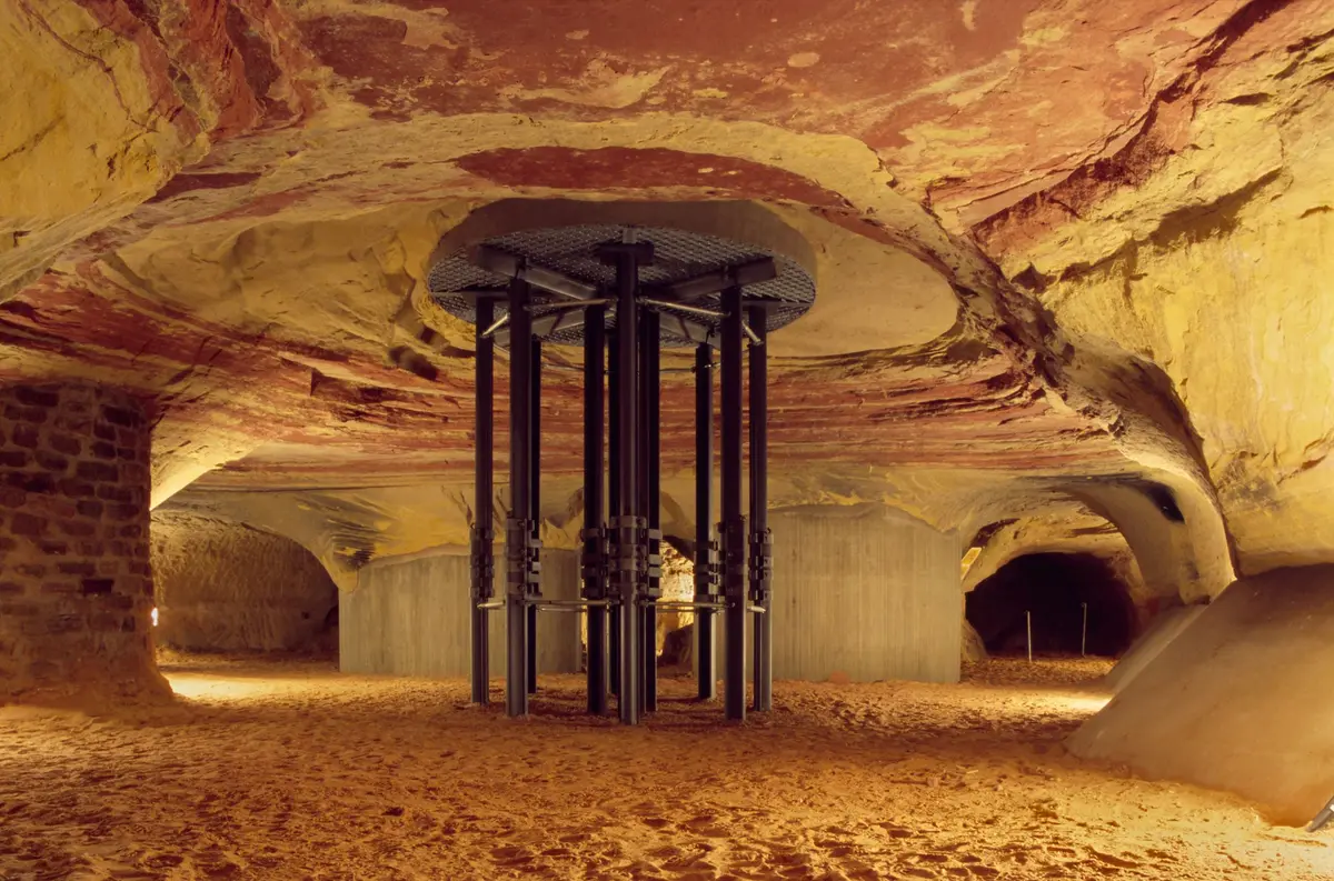Grottes du Schlossberg à Homburg