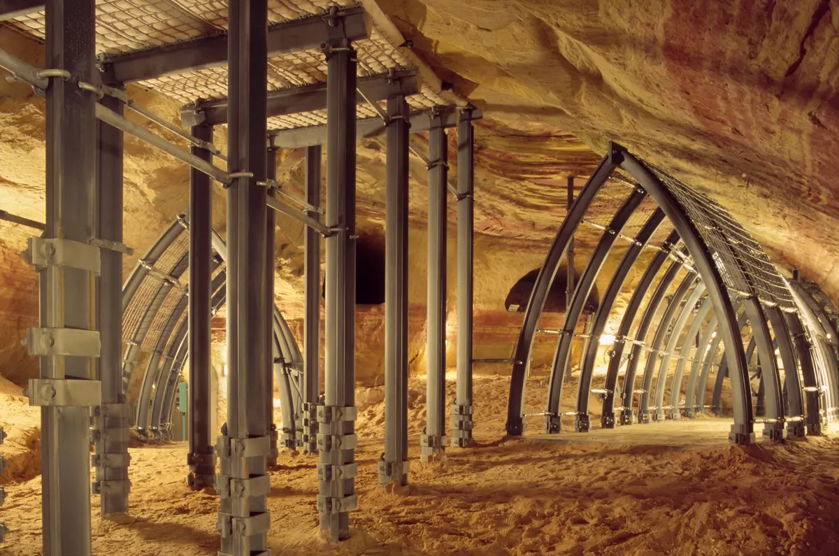 Grottes du Schlossberg à Homburg