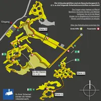Grottes du Schlossberg à Homburg : plan d'accès DR