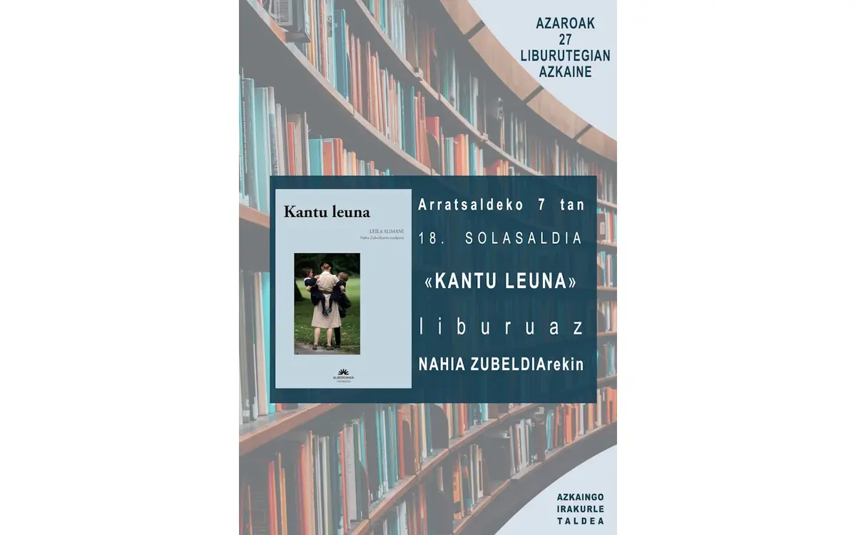 Groupe de lecture : Nahia Zubeldia