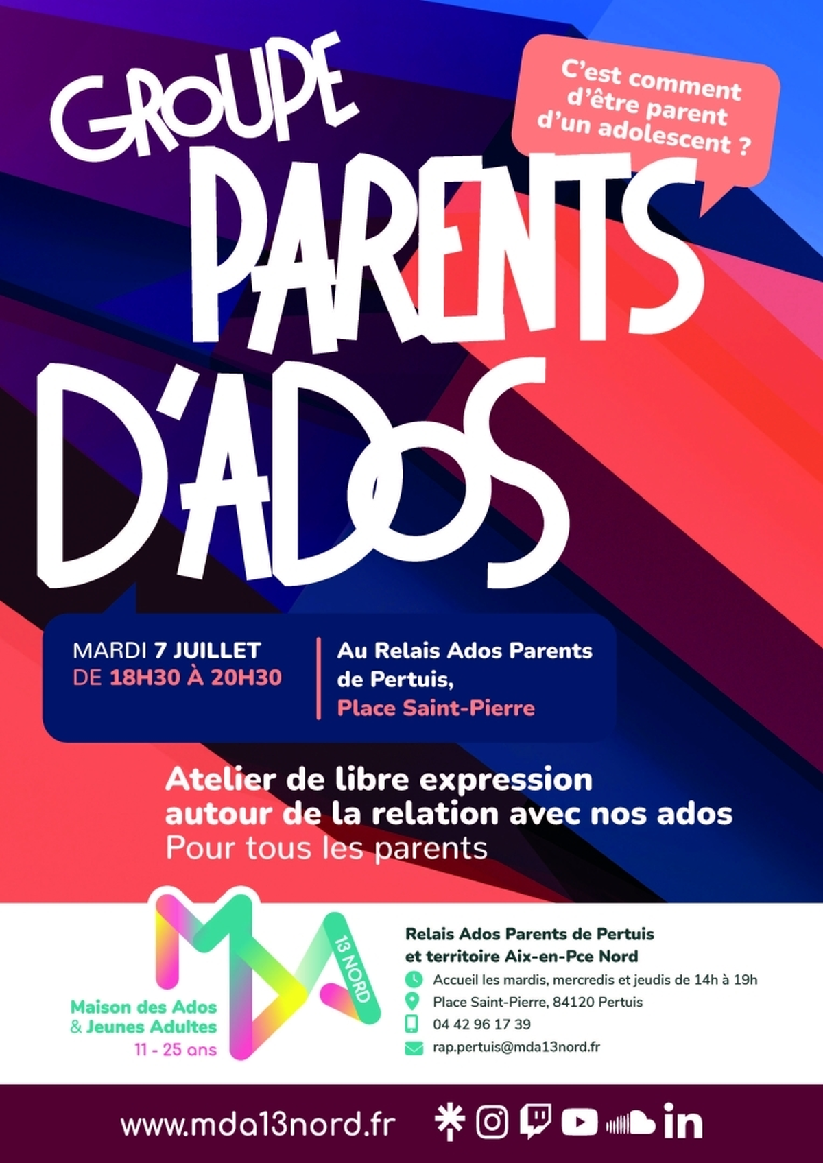 Groupe parents d'ados