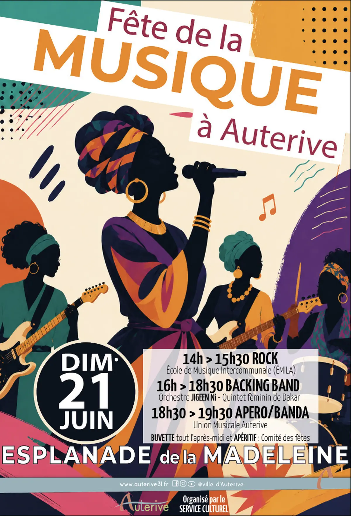 Groupe rock de l'école de musique