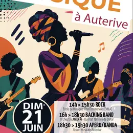 Groupe rock de l'école de musique