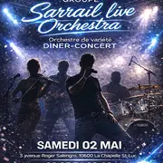 Groupe SARRAIL LIVE ORCHESTRA - Dîner-Concert