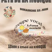 Groupe vocal d'Automne ensoleillé