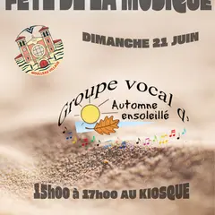 Groupe vocal d'Automne ensoleillé