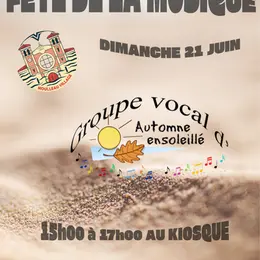 Groupe vocal d'Automne ensoleillé
